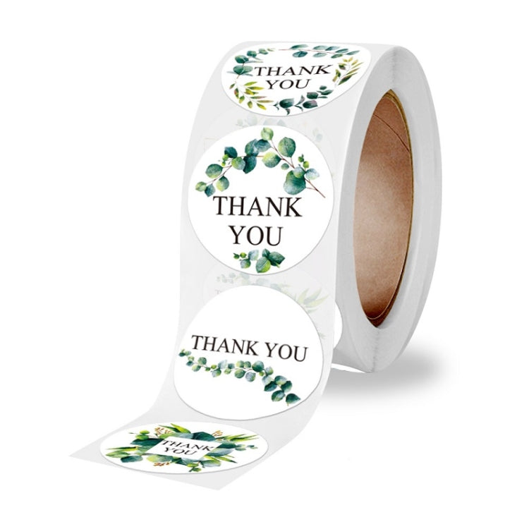 Thank You Floral Seal Sticker Envelope Sticker