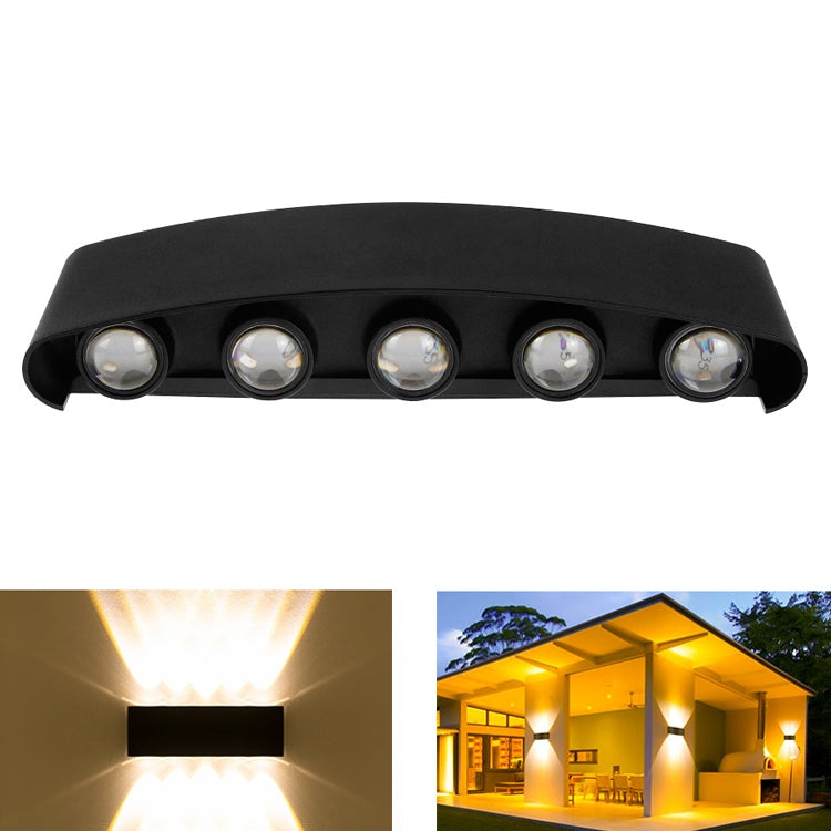 Garden Aluminum Double Head Wall Light My Store