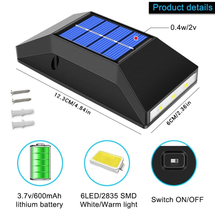 Outdoor Decorative Waterproof Solar Wall Light, Spec: My Store