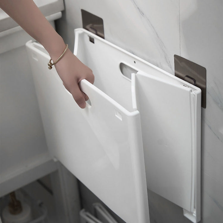 Wall-Mounted Foldable Laundry Storage Basket