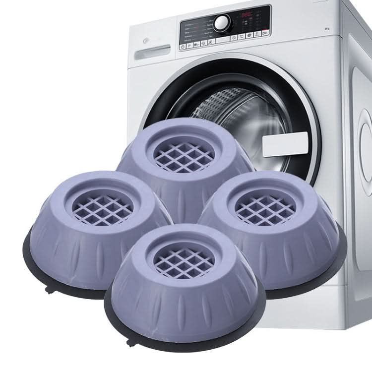 4pcs Roller Washing Machine Foot Pad Rubber Refrigerator Shock-Absorbing Base-Reluova