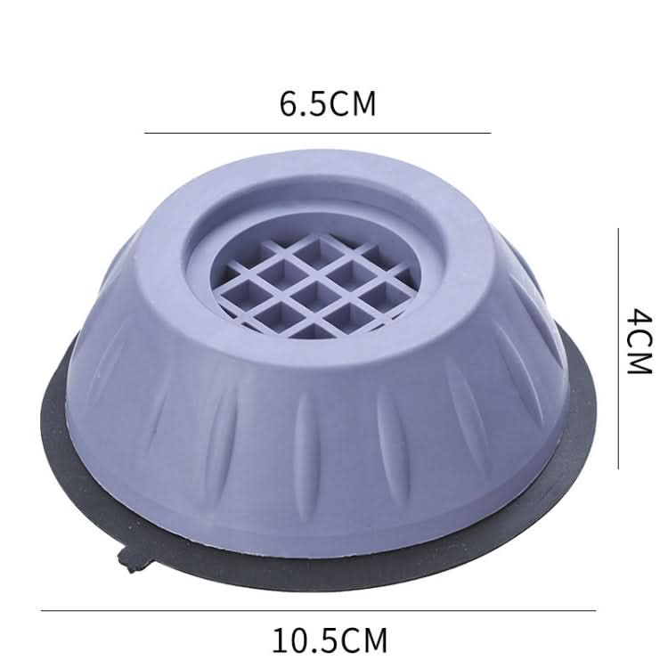 4pcs Roller Washing Machine Foot Pad Rubber Refrigerator Shock-Absorbing Base-Reluova