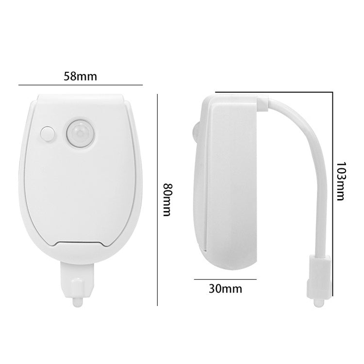 Hanging LED Toilet Light Intelligent Automatic Human Body Induction Light My Store