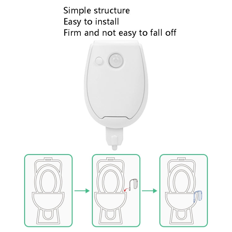 Hanging LED Toilet Light Intelligent Automatic Human Body Induction Light My Store