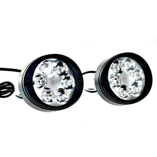 2 PCS MK-262 6 LEDs Motorcycle Fog Lamp