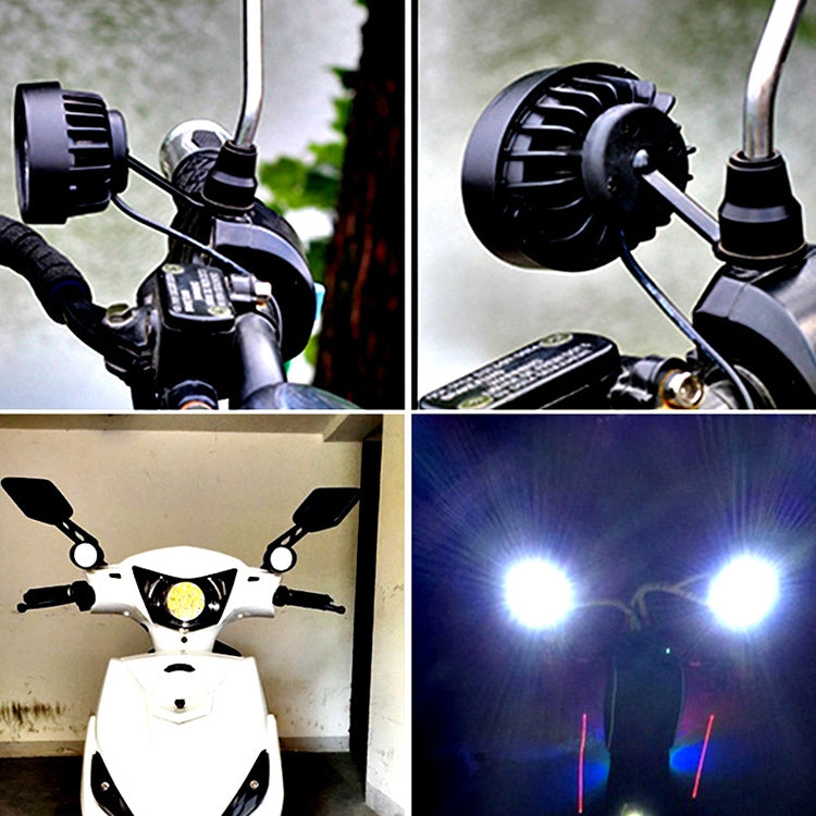 2 PCS MK-262 6 LEDs Motorcycle Fog Lamp-Reluova