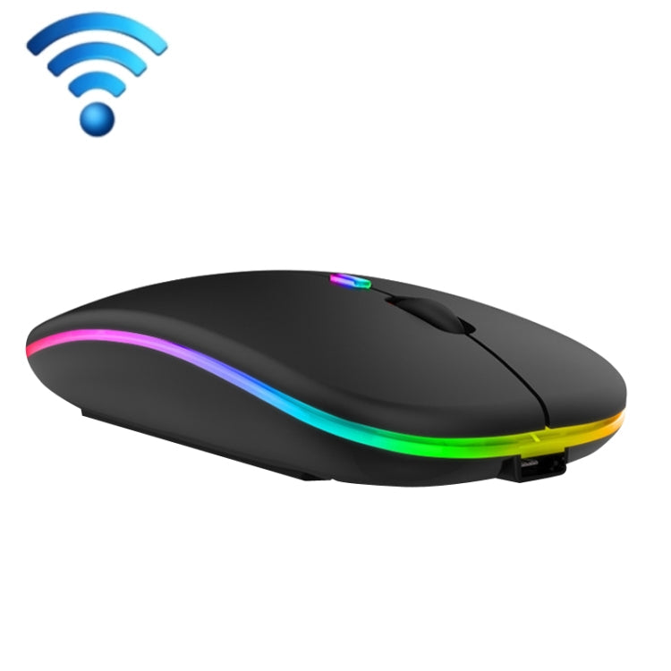 C7002 2400DPI 4 Keys Colorful Luminous Wireless Mouse