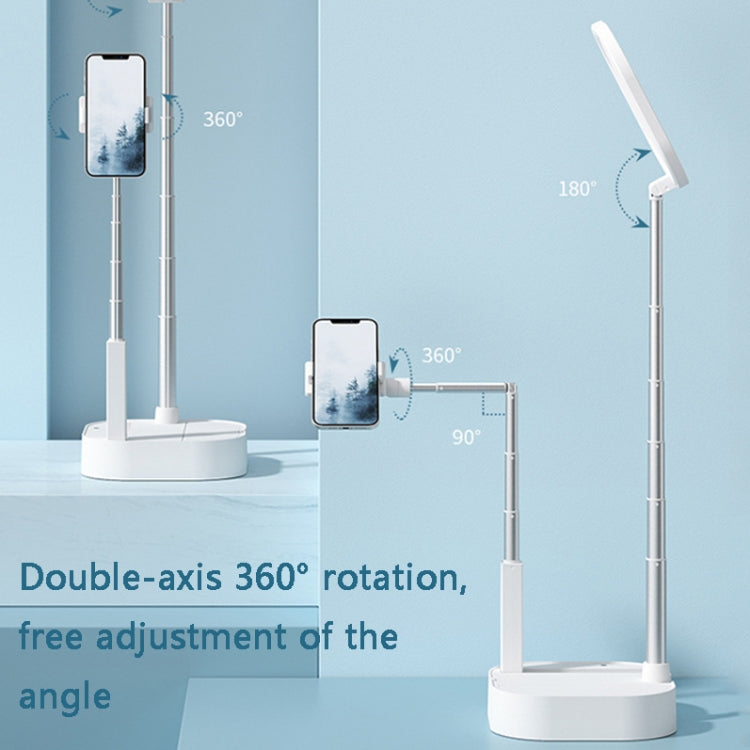 V8 Dual-Camera 360-Degree Rotating Light-Filling Live Stand, Spec: Reluova