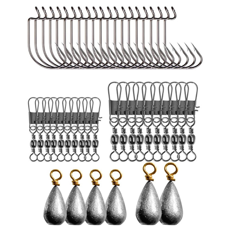 165 PCS / Set Road Squid Hook Accessories Set