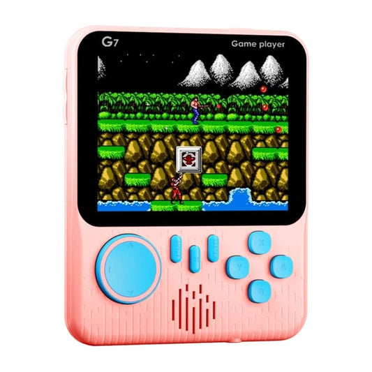 G7 3.5 inch Ultra-thin Handheld Game Console Built-in 666 Games, Style: Reluova