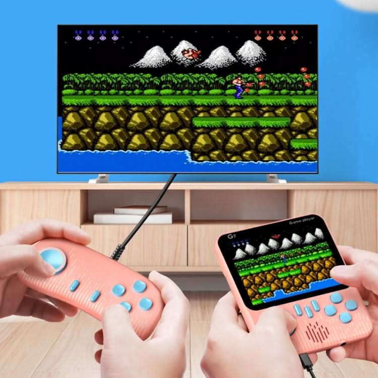 G7 3.5 inch Ultra-thin Handheld Game Console Built-in 666 Games, Style: Reluova