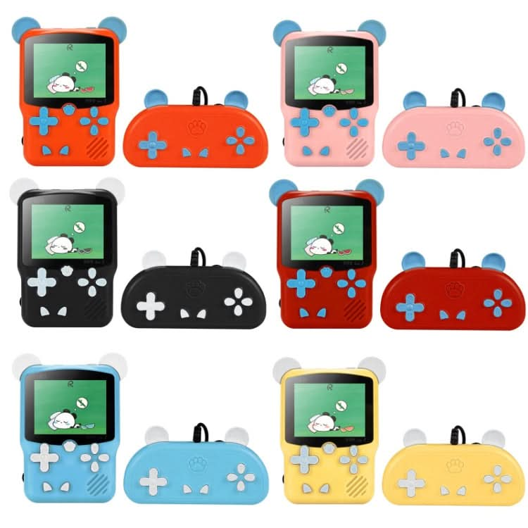 I50 999 in 1 Children Cat Ears Handheld Game Console, Style: Reluova