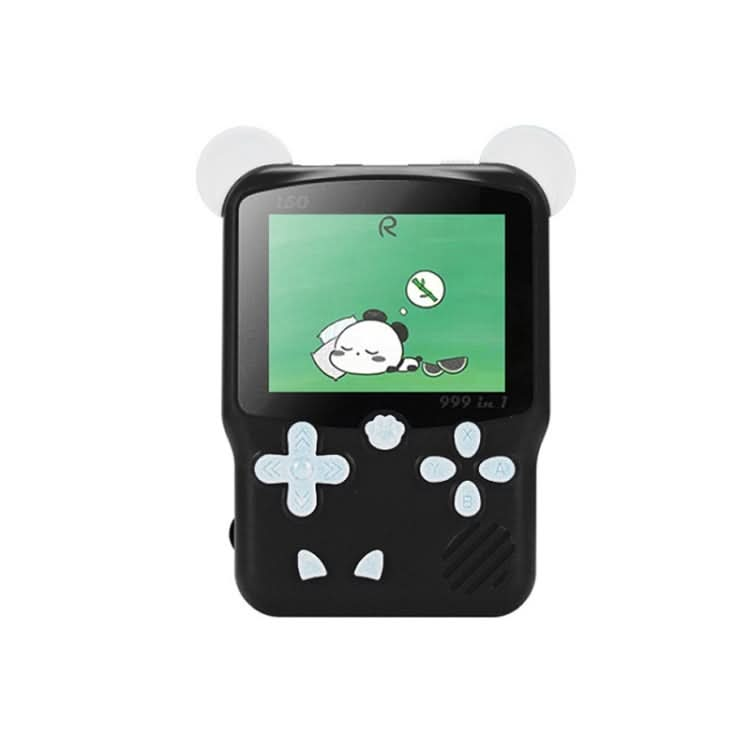 I50 999 in 1 Children Cat Ears Handheld Game Console, Style: Reluova