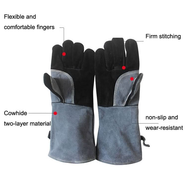 1 Paar JJ2001-1 Isolierhandschuhe für Backofen, Mikrowelle, Backen, Grillen