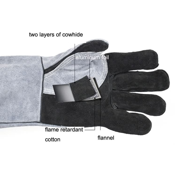 1 Paar JJ2001-1 Isolierhandschuhe für Backofen, Mikrowelle, Backen, Grillen