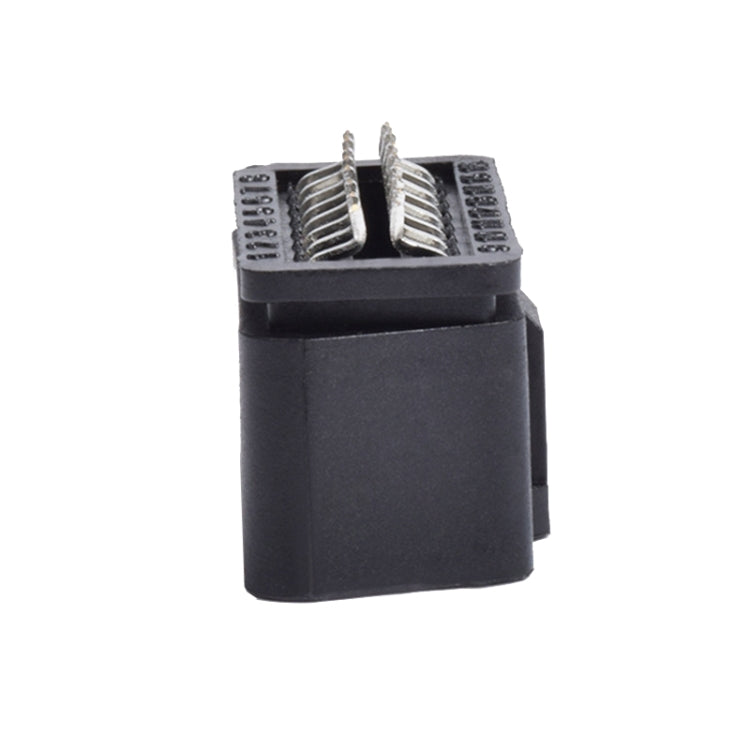 4 PCS Folding OBD2 Male 12V Interface