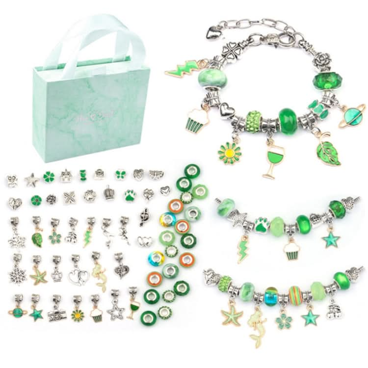 TZ-05 63 In 1 Colorful Crystal Cartoon DIY Jewelry Children Bracelet Reluova