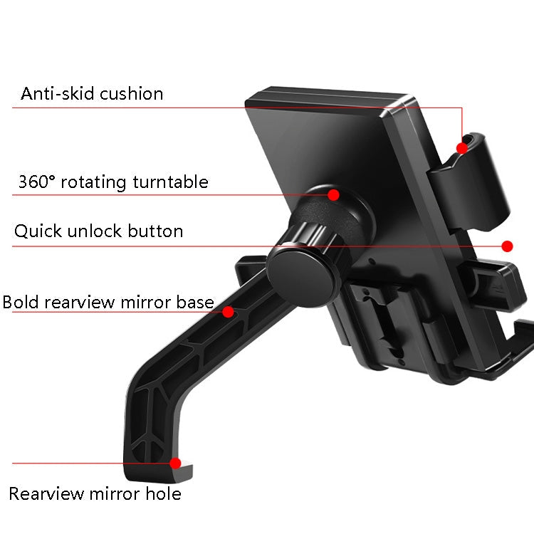 Y02 Electric Bike Mobile Phone Bracket, Style: