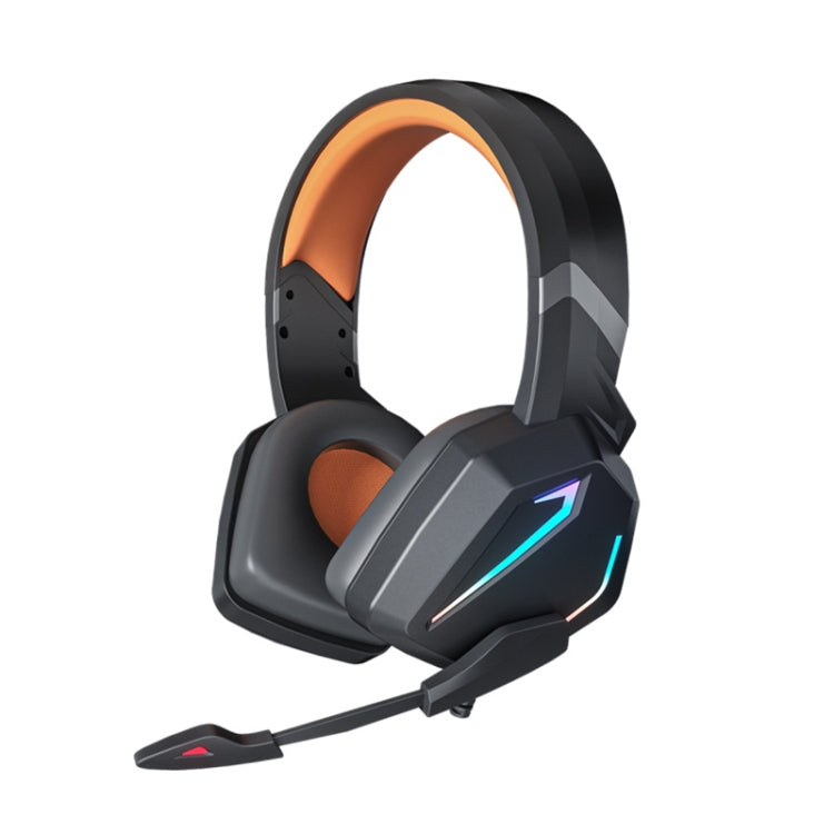 Soyto SY-G20 RGB Dual Streamer Gaming Computer Headset, Style: