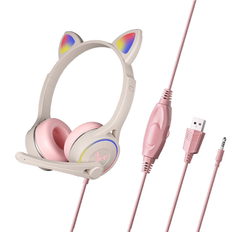 Soyto SY-G30 Cat Ear Computer Headset, Style: My Store