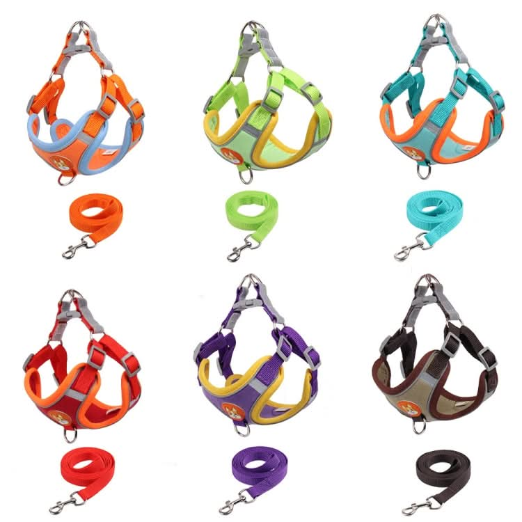 BL-867 Pet Chest Straps Reflective Dog Traction Rope, Size: - Reluova