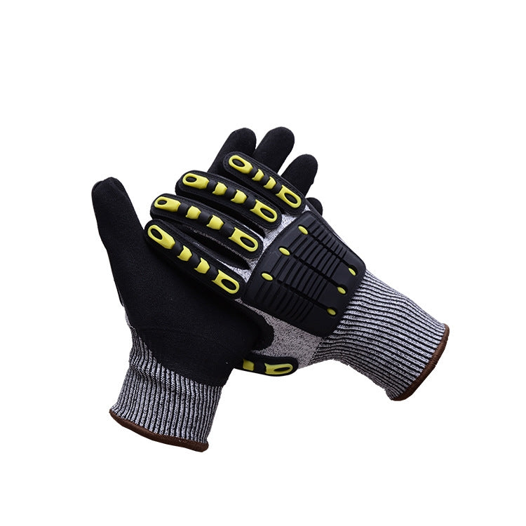 Outdoor Cycling TPR Cut-proof Wear-Resistant Gloves