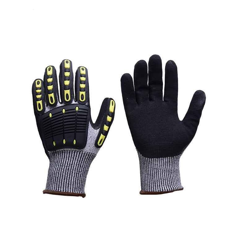 Outdoor Cycling TPR Cut-proof Wear-Resistant Gloves