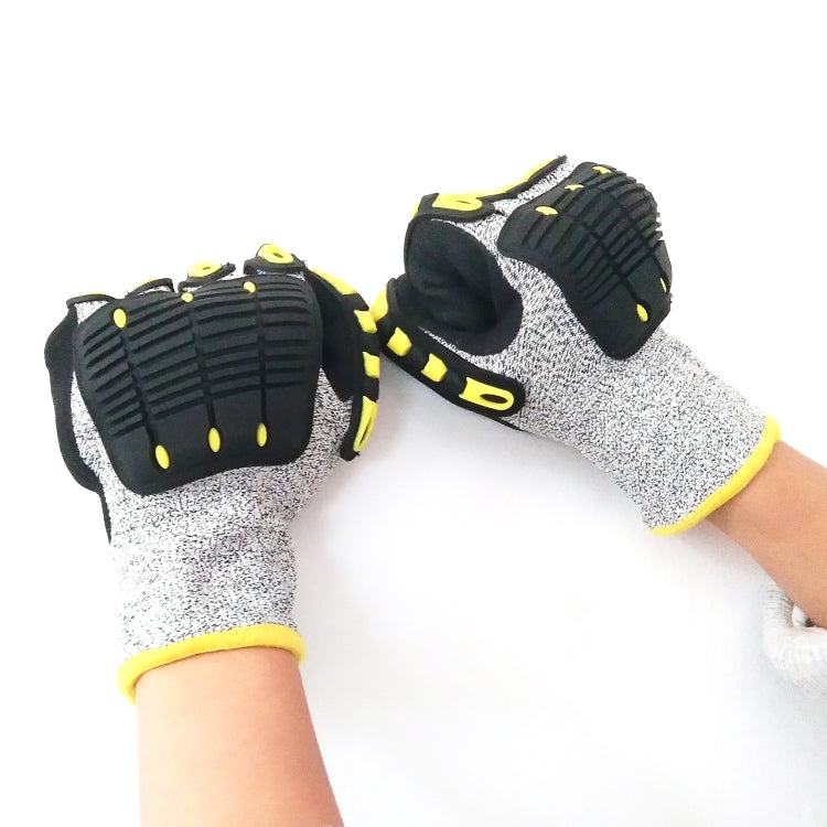 Outdoor Cycling TPR Cut-proof Wear-Resistant Gloves Reluova