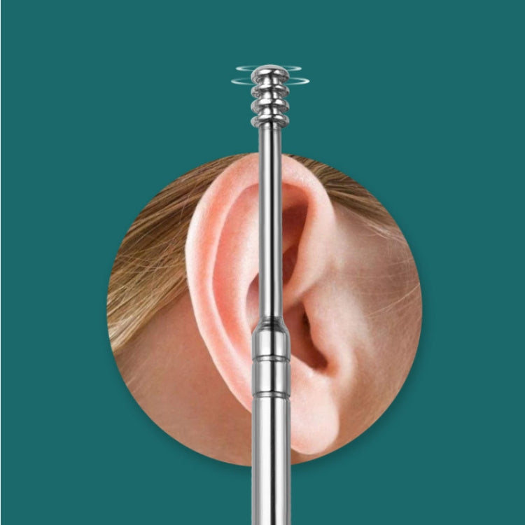 6 In 1 Stainless Steel Spring Spiral Portable Ear Pick-Reluova