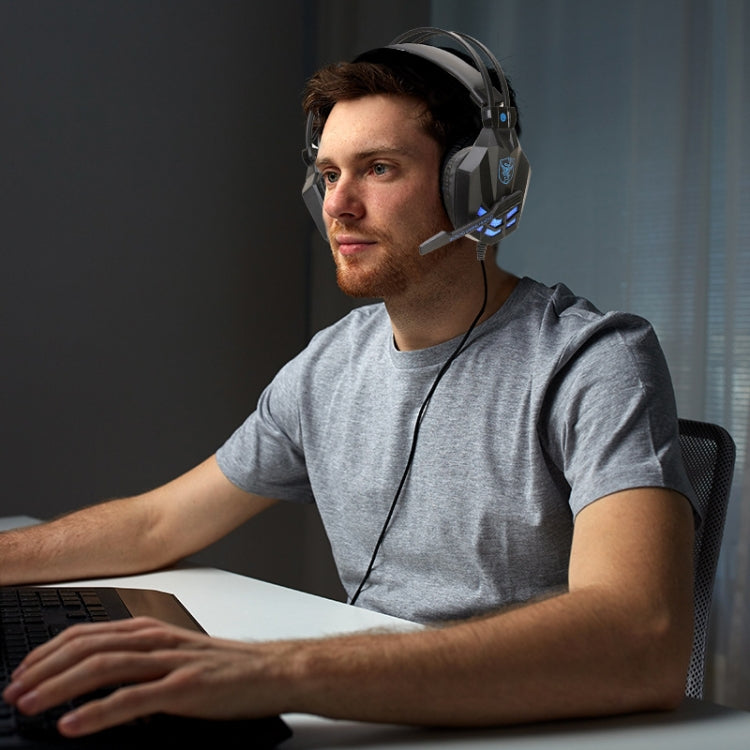 Soyto SY850MV Luminous Gaming Computer Headset