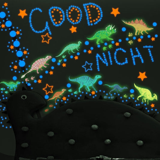 ZSZ2103 Dinosaur Starry Sky Color Luminous Decorative Wall Sticker