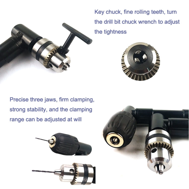 90 Degrees Right-Angle Electric Drill Transmutor Accessories