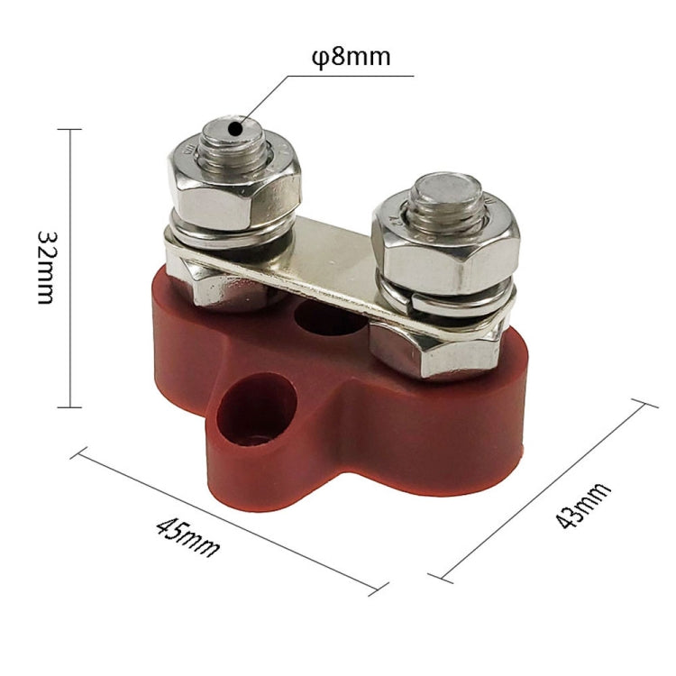 Double Terminal Block Spiral Fixed Wire Connector