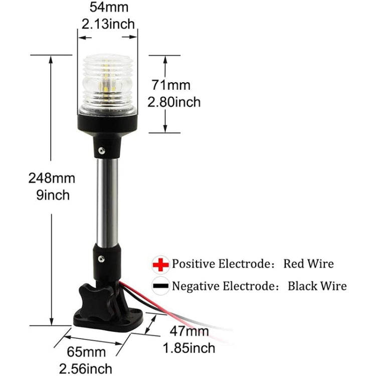 DC 12V 360 Degree Yacht Ship LED Lamp Anchor Ring Light