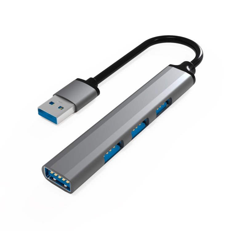 U5 Type-C Extender USB3.0 Splitter Multi-Port Expansion Dock, Number of interfaces: 4 in 1 (USB)