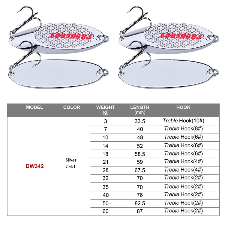 PROBEROS DW342 Lure VIB Metal Sequins