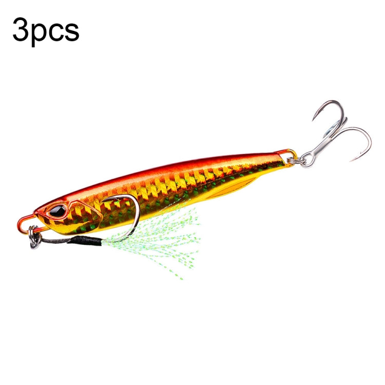 PROBEROS LF103 Simulation Metal Sea Fishing Bait, Series 3