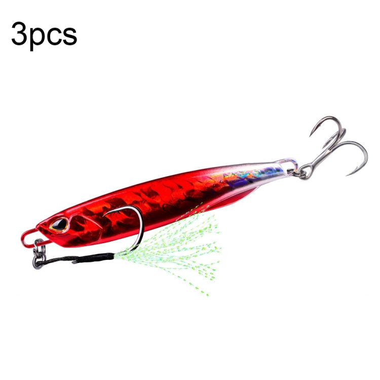 PROBEROS LF103 Simulation Metal Sea Fishing Bait, Series 3