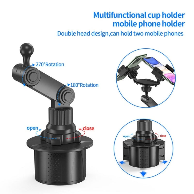 Double Chuck Rotary Multifunctional Cup Holder Mobile Phone Holder ÎҵÄÉ̵ê