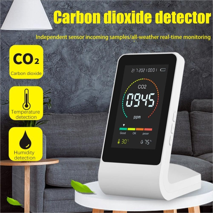 T03 3 In 1 Carbon Dioxide Detector Air Quality Monitor