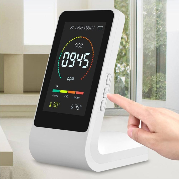 T03 3 In 1 Carbon Dioxide Detector Air Quality Monitor