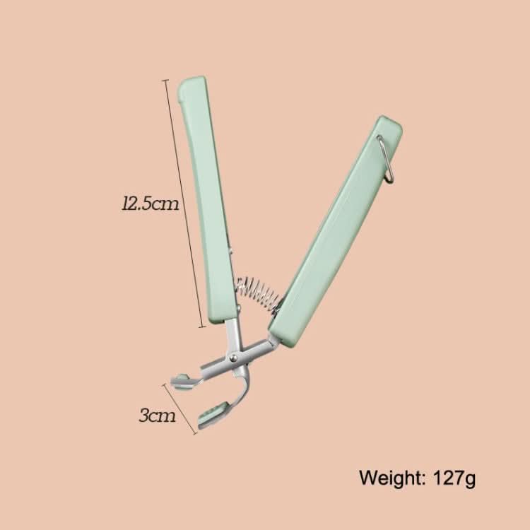 Kitchen Anti-scald Heat Insulation Clip, Specification: Disk Clip (Shallow Green) Reluova