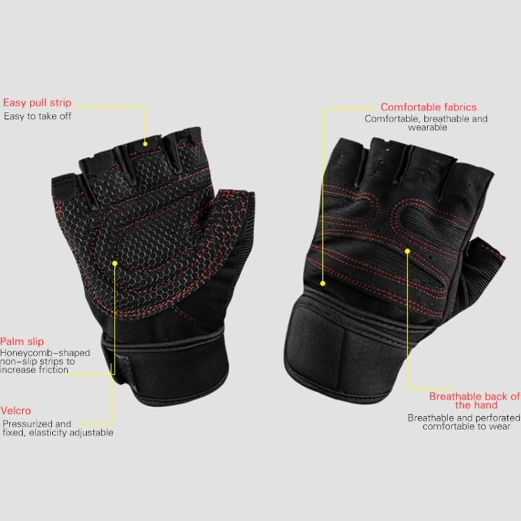 ST-2120 Gym Exercise Equipment Anti-Slip Gloves