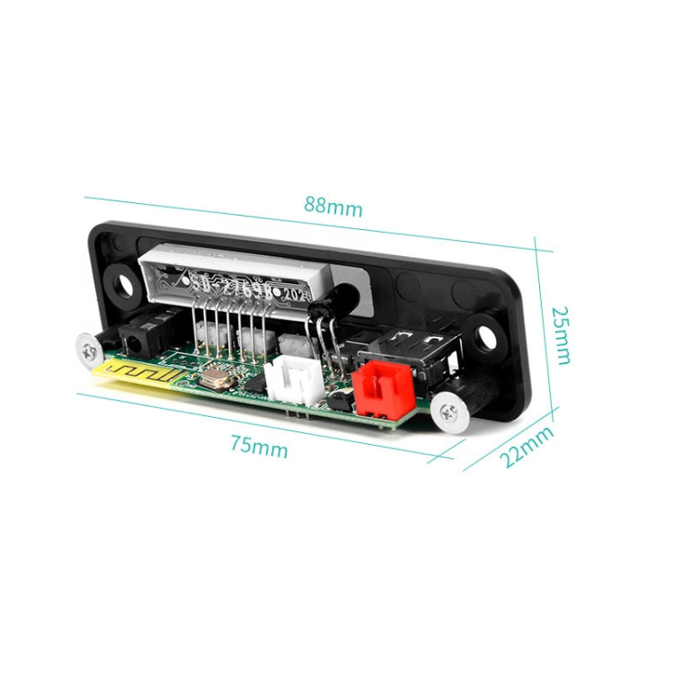 2 PCS TWS Wireless Bluetooth MP3 Decoder Board