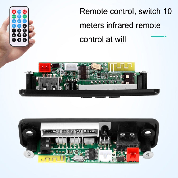 2 PCS TWS Wireless Bluetooth MP3 Decoder Board