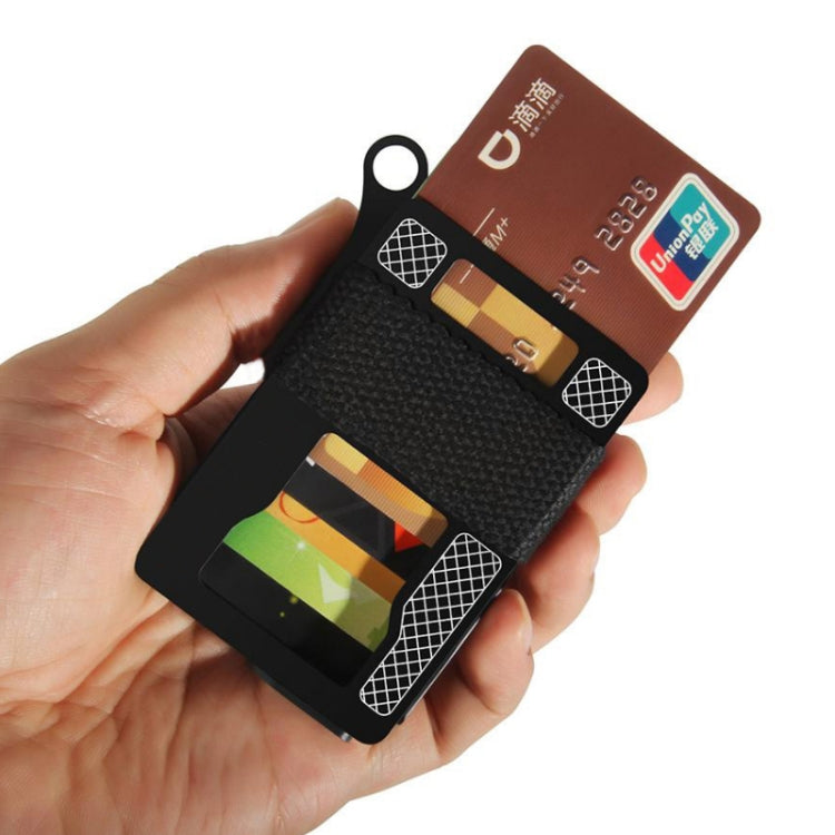 Metal Fabric Credit Card Holder Men Wallets My Store