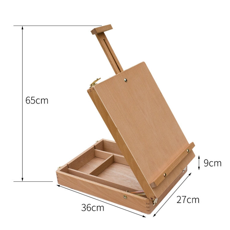 Round Corner Portable Oil Painting Box Multifunctional Painting Stand My Store