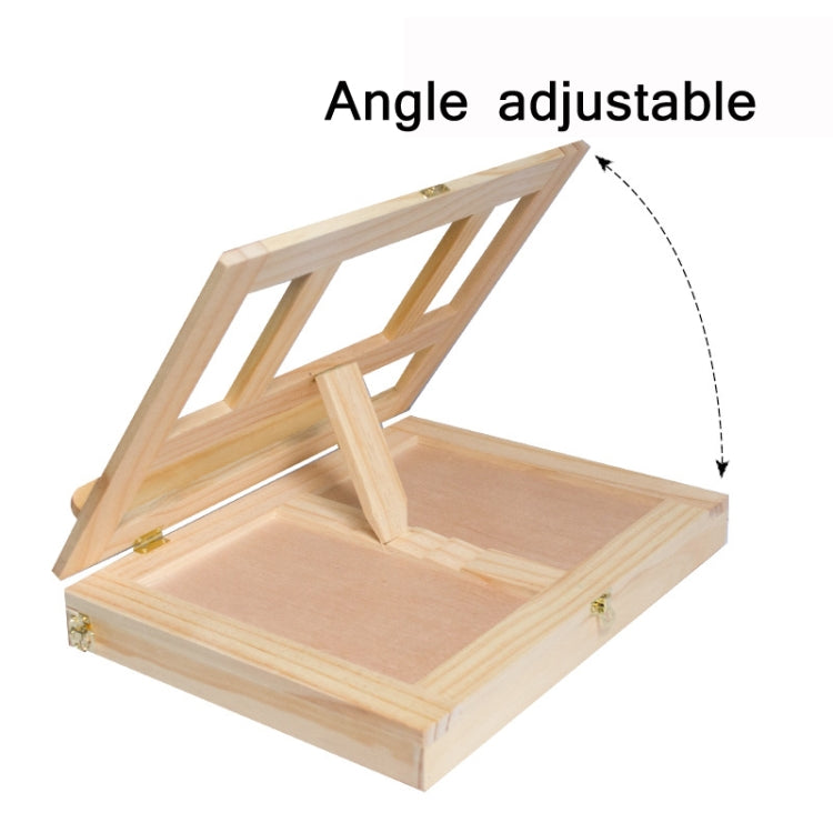 Desk Drawer Folding Sketch Pine Easel