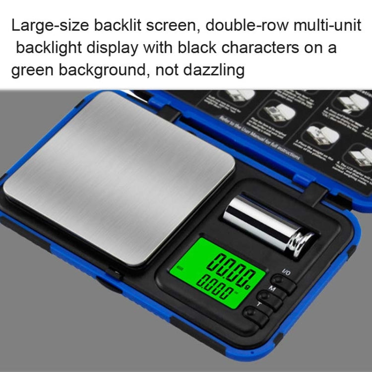 Two-color Portable Pocket Scale with Weight Baking My Store