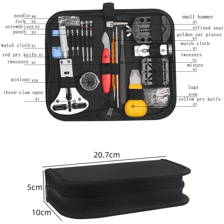 151 In 1 Watch Repair Tool Bag